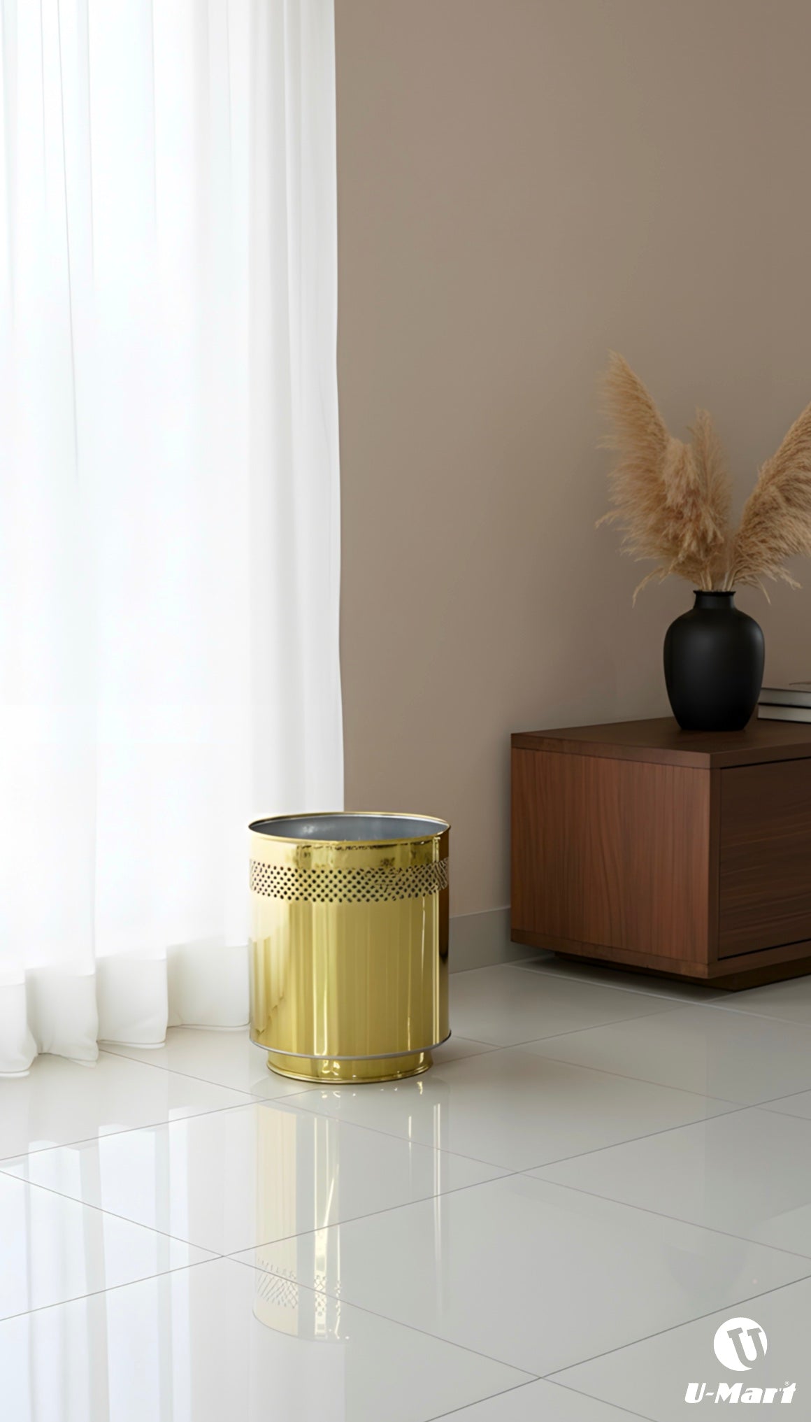 Golden Plant Pot