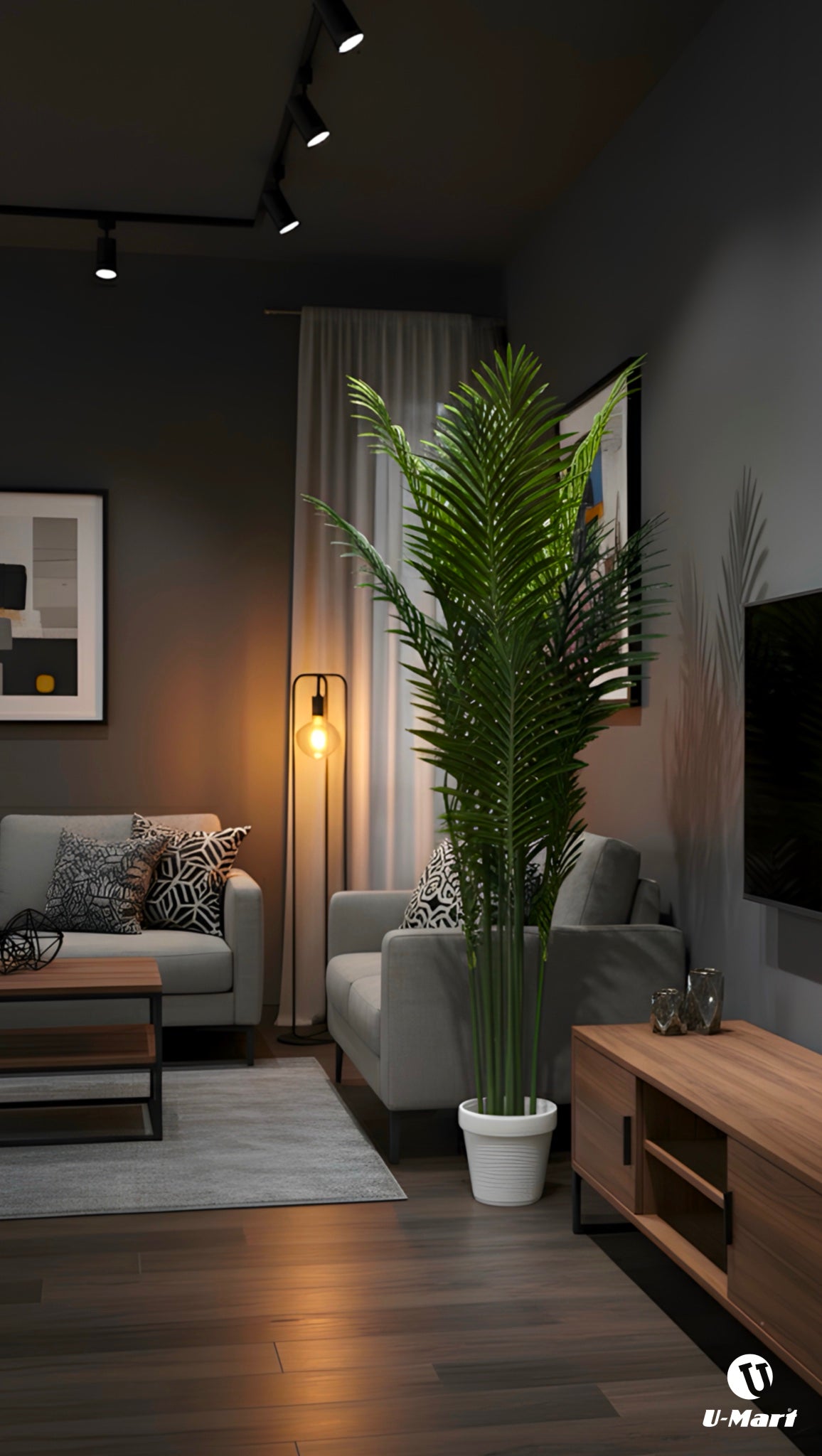 Artificial Areca Palm Tree