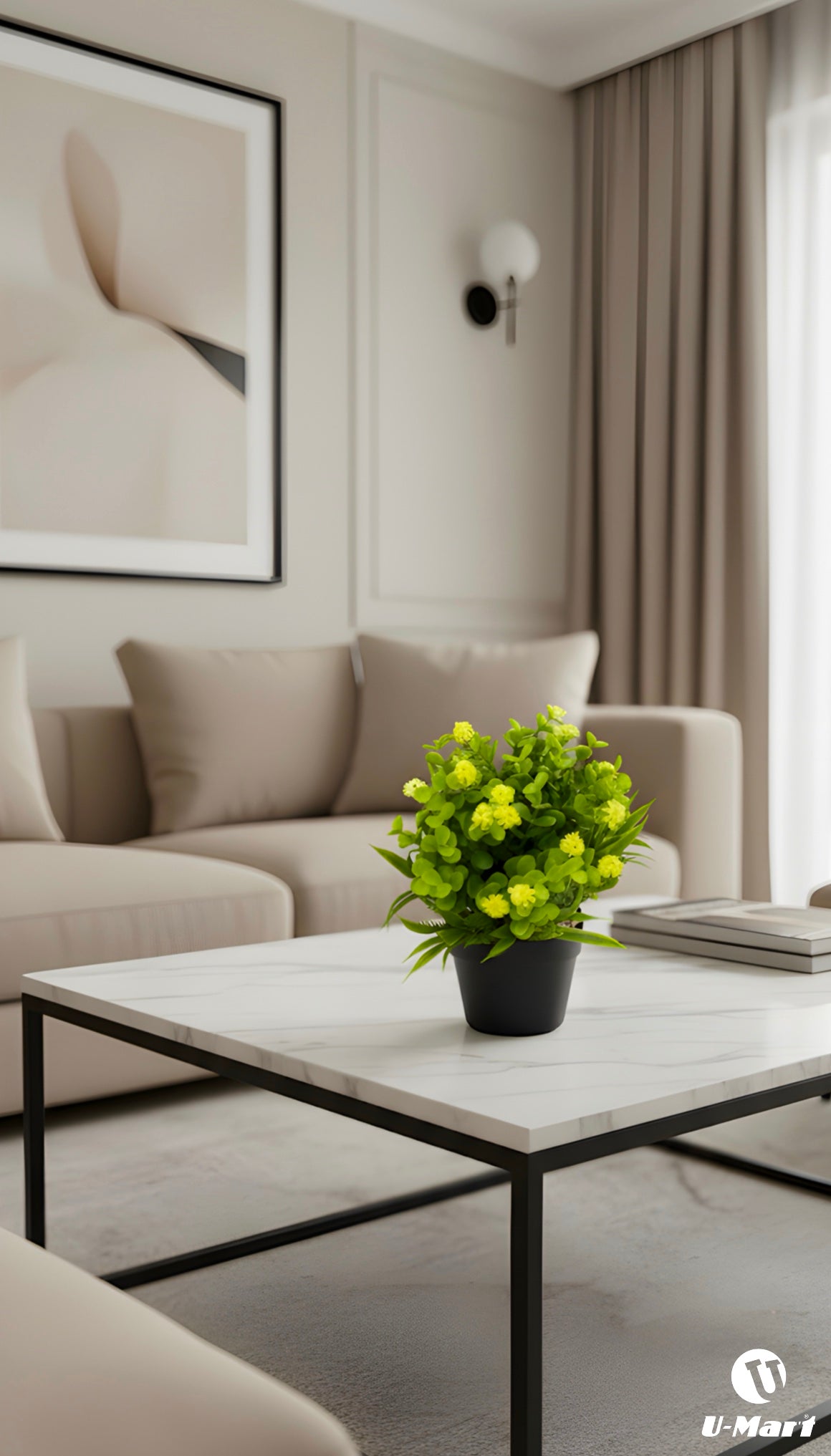 Artificial Pot Flowers